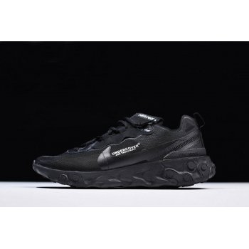 Undercover x Nike React Element 87 Triple Black AQ1813-336 Shoes
